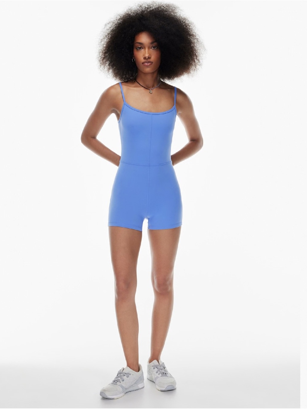 Freestyle 3" Romper in Playful Purple Wilfred Free x Aritzia
